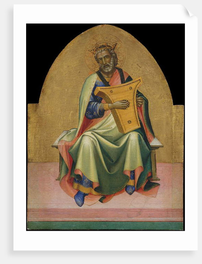 David, c.1408-10 by (c.1370-1425) Lorenzo Monaco