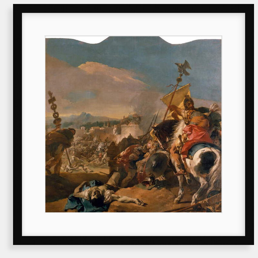The Capture of Carthage, 1725-29 by Giovanni Battista Tiepolo