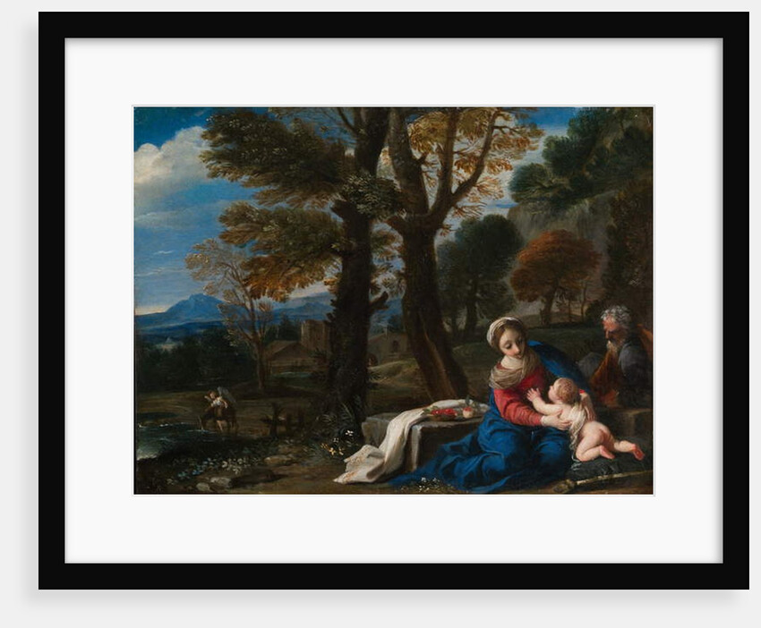The Rest on the Flight into Egypt, c.1645 by Pier Francesco Mola