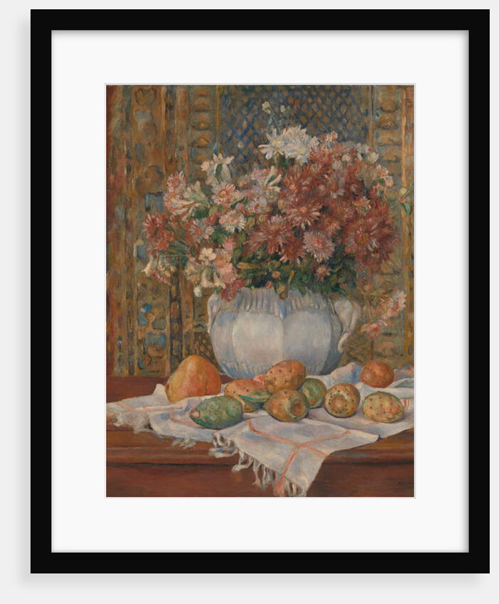 Still Life with Flowers and Prickly Pears, c.1885 by Pierre Auguste Renoir