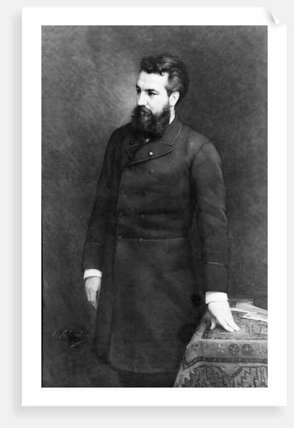 Alexander Graham Bell, 1882 by Timoleon Marie Lobrichon