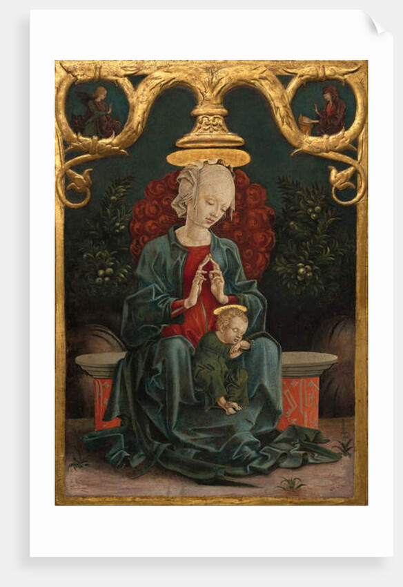 Madonna and Child in a Garden, c.1460-70 by Cosimo Tura