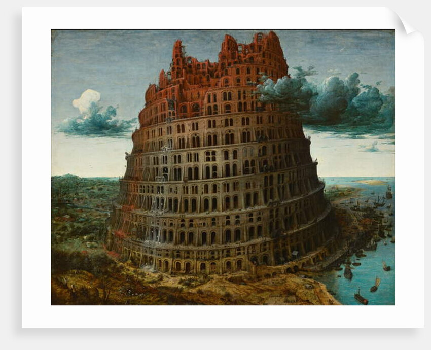 The Tower of Babel, c.1565 by Pieter The Elder Brueghel