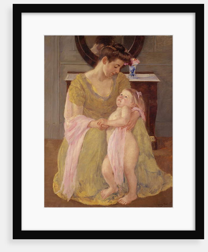 Mother and Child with a Rose Scarf, c.1908 by Mary Stevenson Cassatt