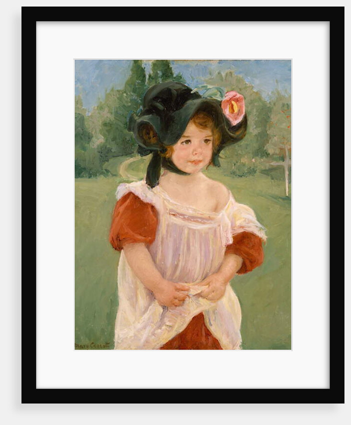 Spring: Margot Standing in a Garden, 1900 by Mary Stevenson Cassatt