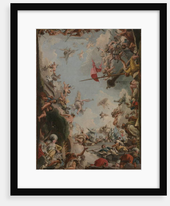 The Glorification of the Giustiniani Family, 1783 by Giandomenico Tiepolo