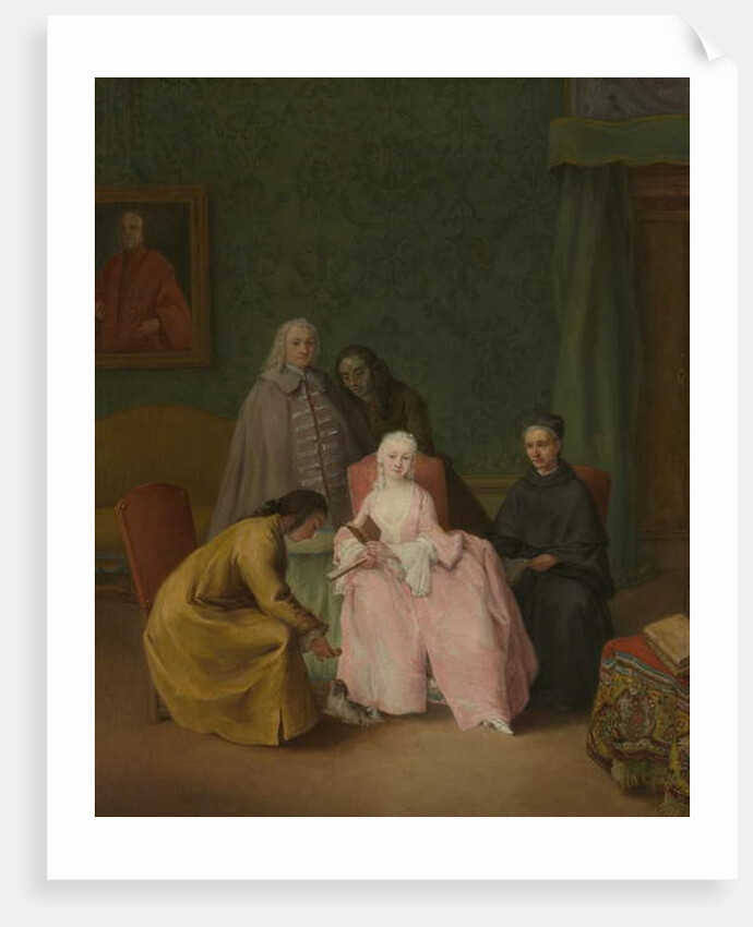 The Visit, 1746 by Pietro Longhi