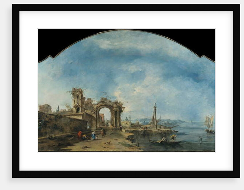 Fantastic Landscape, c.1765 by Francesco Guardi