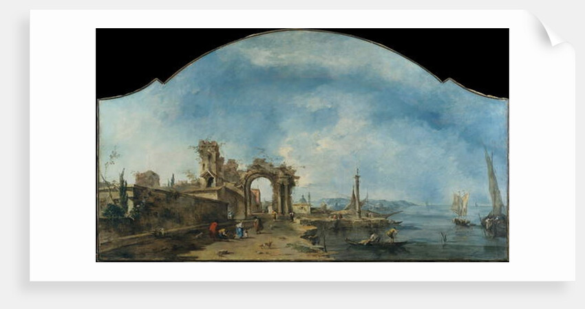 Fantastic Landscape, c.1765 by Francesco Guardi