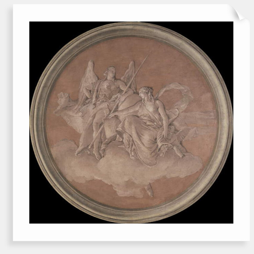 Virtue and Abundance, 1760 by Giovanni Battista (1696-1770) Tiepolo