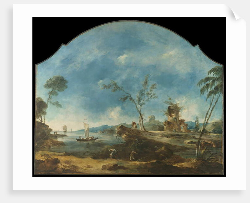 Fantastic Landscape, c.1765 by Francesco Guardi