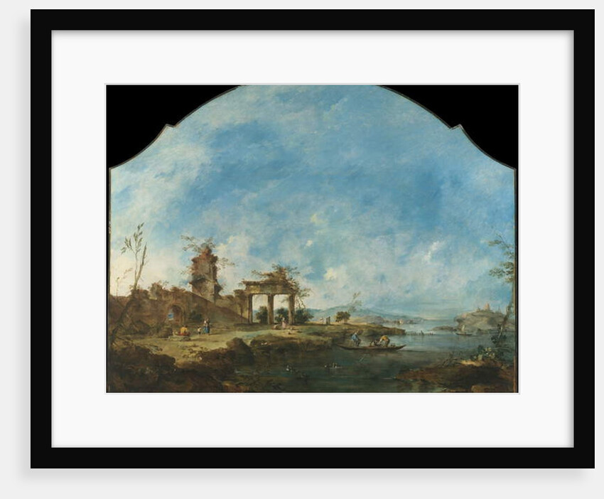 Fantastic Landscape, c.1765 by Francesco Guardi