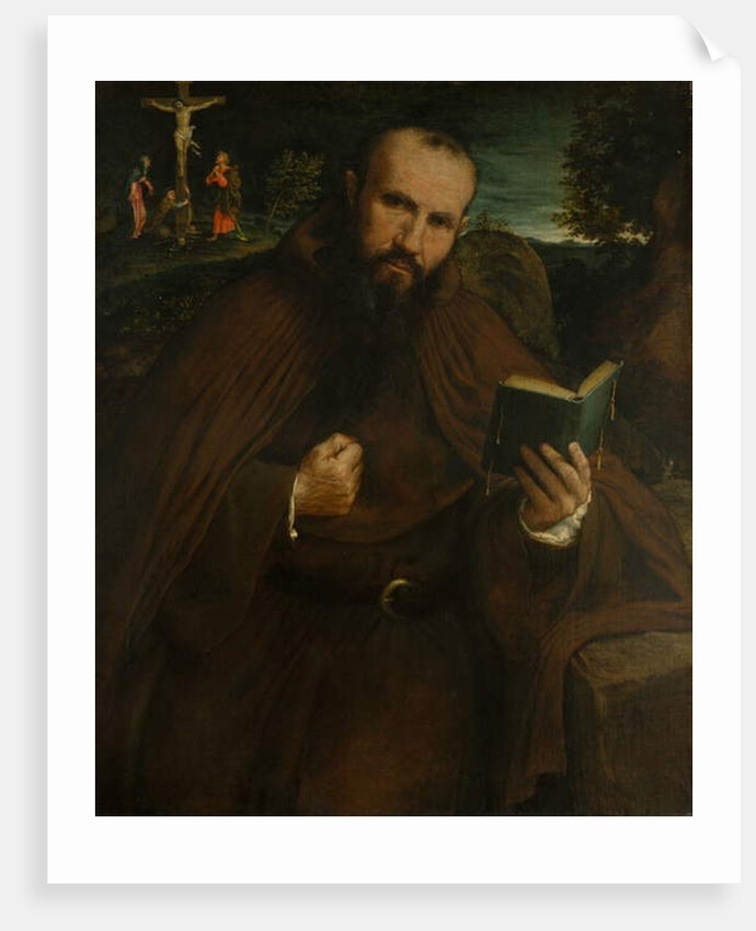 Brother Gregorio Belo of Vicenza, 1547 by Lorenzo Lotto