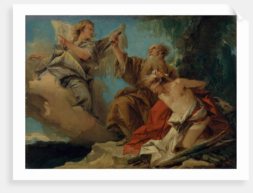 The Sacrifice of Isaac, c.1750 by Giandomenico (1727-1804) Tiepolo