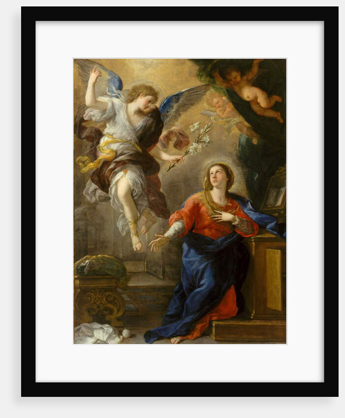 The Annunciation, 1672 by Luca Giordano