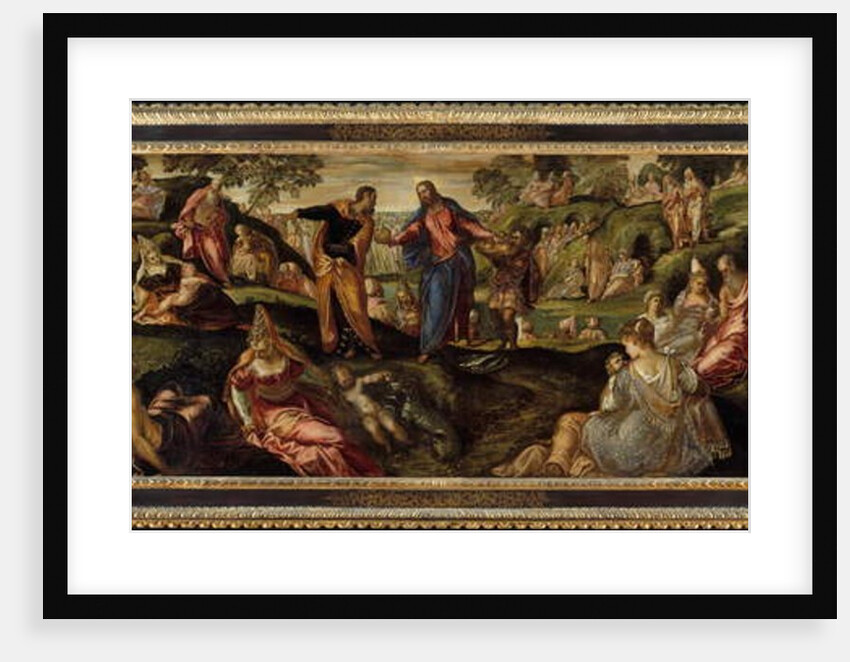 The Miracle of the Loaves and Fishes, c.1545–50 by Jacopo Robusti Tintoretto