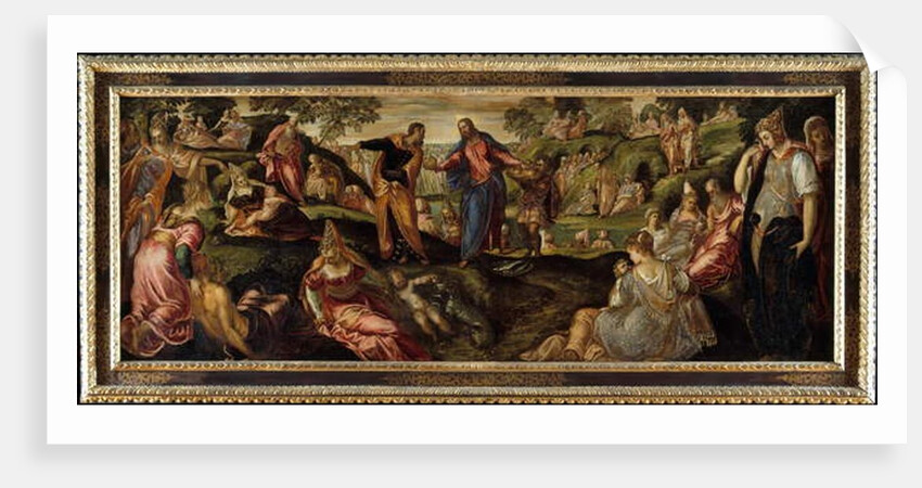 The Miracle of the Loaves and Fishes, c.1545–50 by Jacopo Robusti Tintoretto