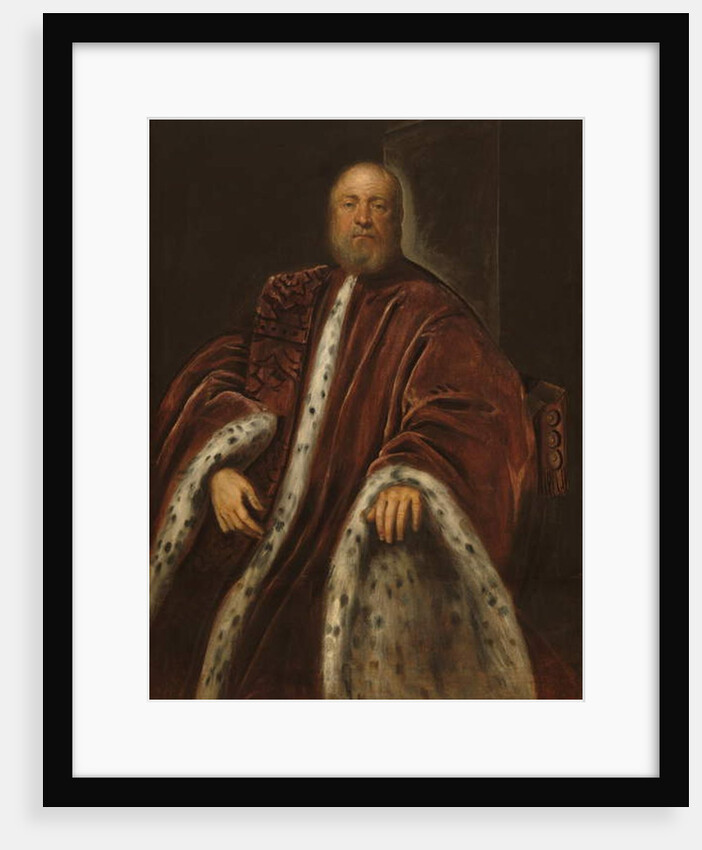 A Procurator of Saint Mark's, 1575-85 by Jacopo Robusti Tintoretto
