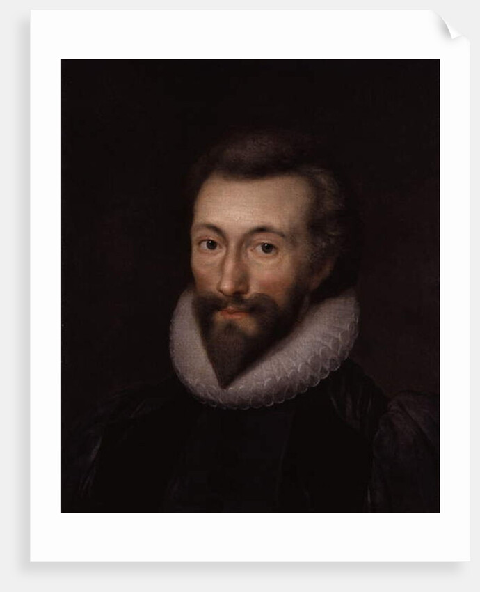 Portrait of John Donne by Isaac Oliver