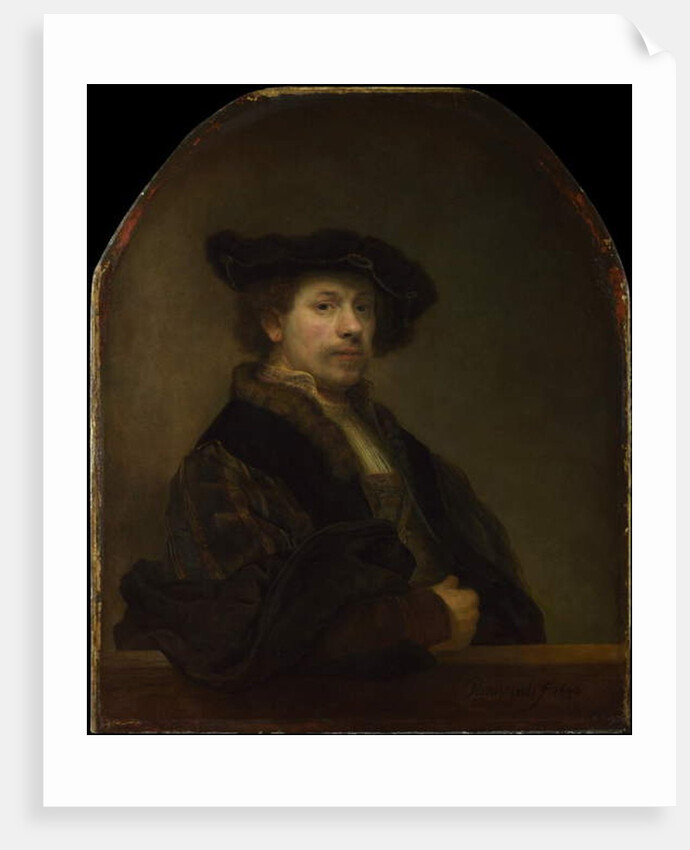 Self Portrait at the Age of 34, 1640 by Rembrandt Harmensz. van Rijn