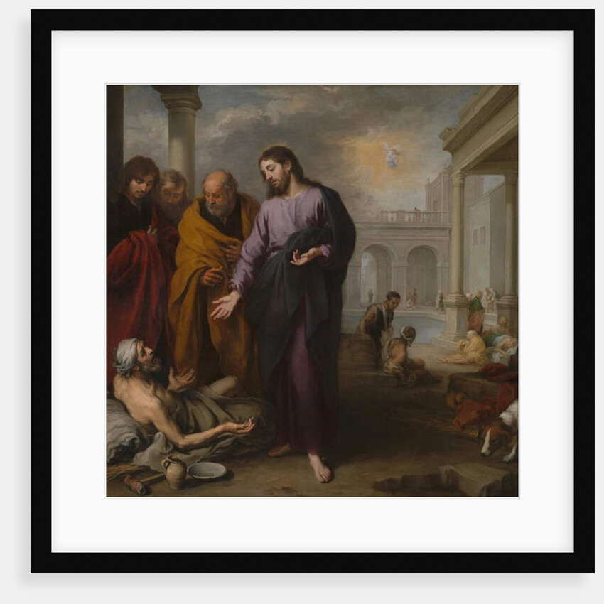 Christ healing the Paralytic at the Pool of Bethesda, 1667-70 by Bartolome Esteban Murillo