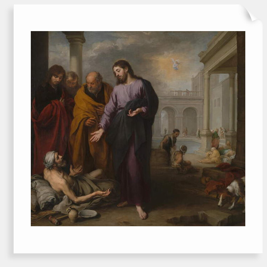 Christ healing the Paralytic at the Pool of Bethesda, 1667-70 by Bartolome Esteban Murillo