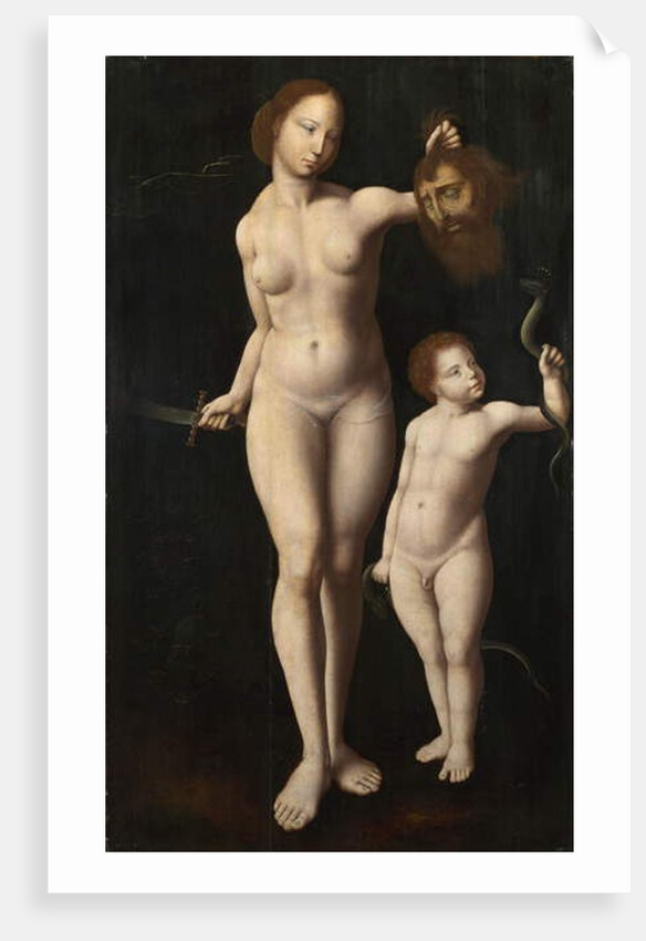 Judith and the Infant Hercules, c.1525-30 by Master of the Mansi Magdalen