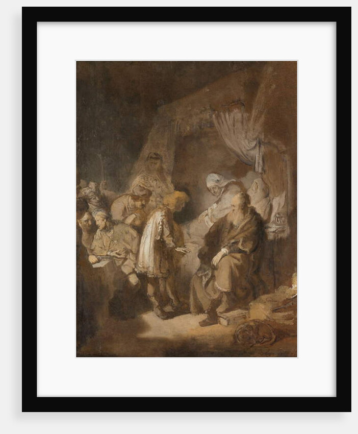 Joseph Telling his Dreams to his Parents and Brothers, 1633 by Rembrandt Harmensz. van Rijn