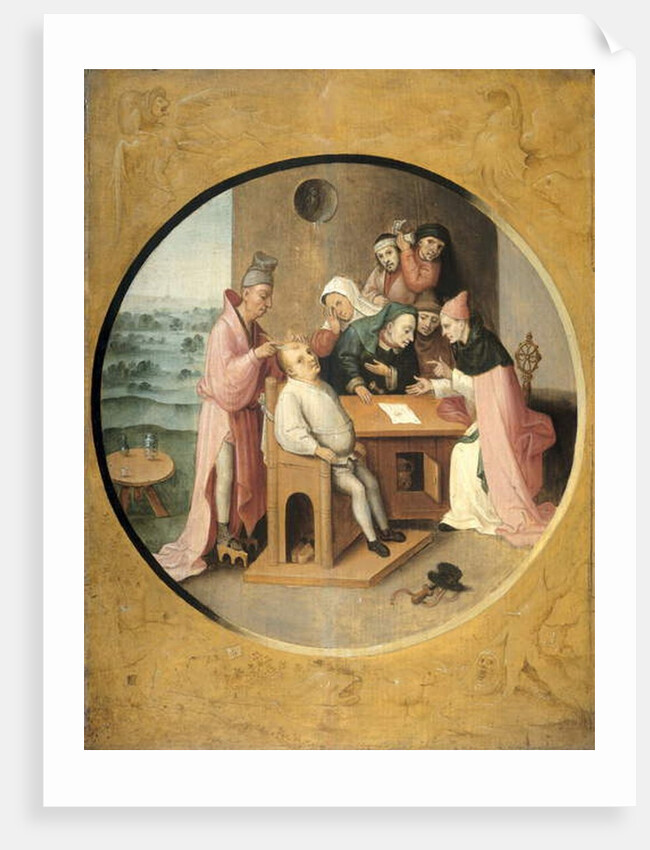 Removing the Rocks in the Head, c.1550-1600 by Hieronymus Bosch