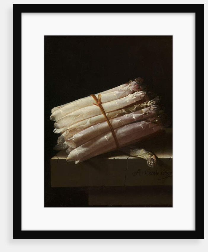 Still Life with Asparagus, 1697 by Adrian Coorte