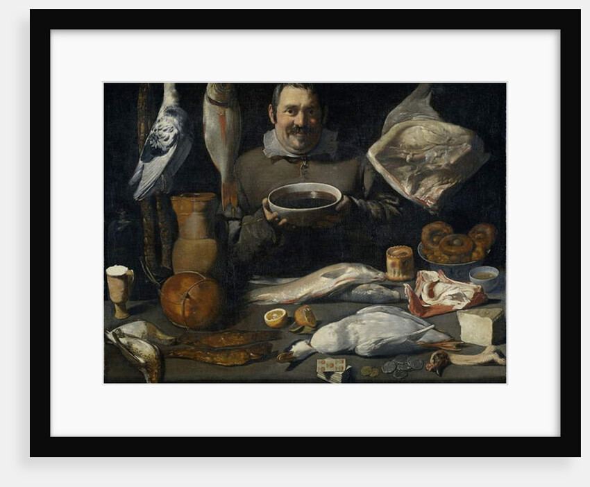 Kitchen Scene, 1610-25 by Dutch School