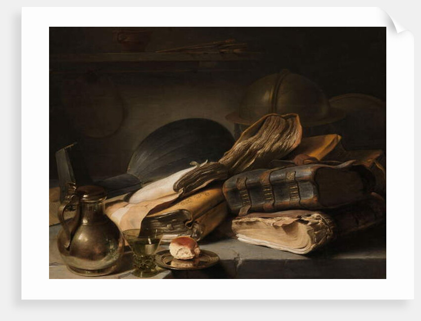 Still Life with Books, c.1627-28 by Jan the Elder Lievens