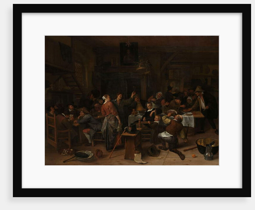 Prince’s Day, 1660-79 by Jan Havicksz. Steen