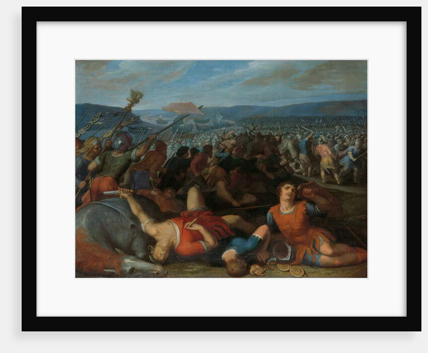 The Batavians Defeating the Romans on the Rhine, 1600-13 by Otto van Veen