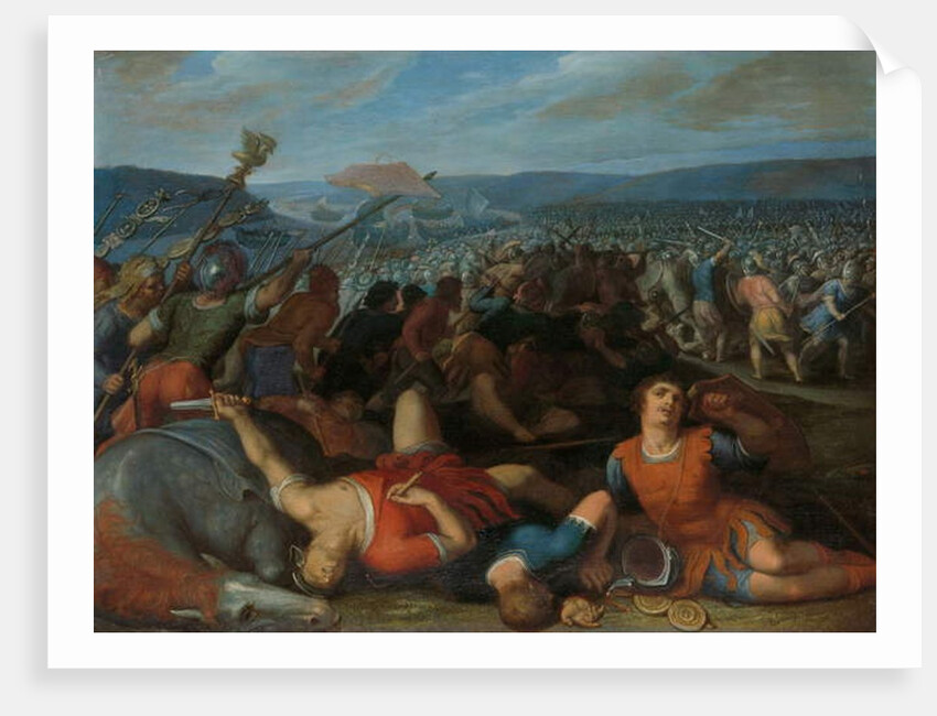 The Batavians Defeating the Romans on the Rhine, 1600-13 by Otto van Veen