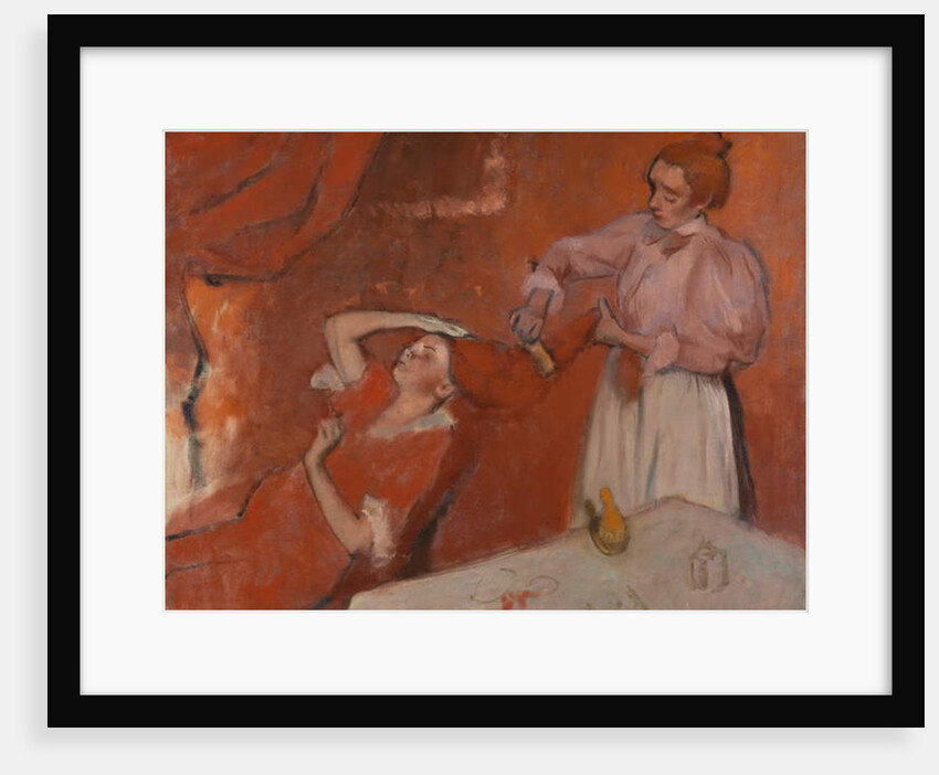 Combing the Hair, c.1896 by Edgar Degas