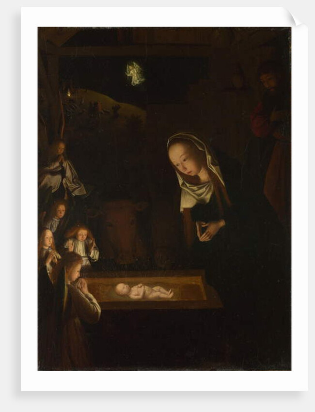 The Nativity at Night, c.1490 by Geertgen tot Sint Jans