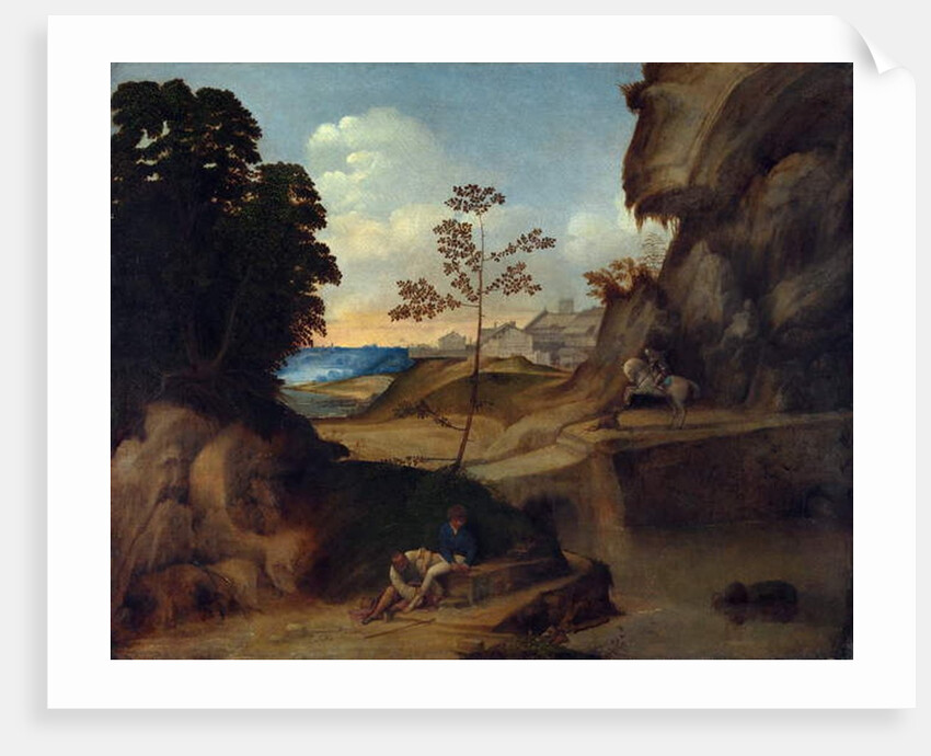 Il Tramonto, 1506-10 by (1476/8-1510) Giorgione