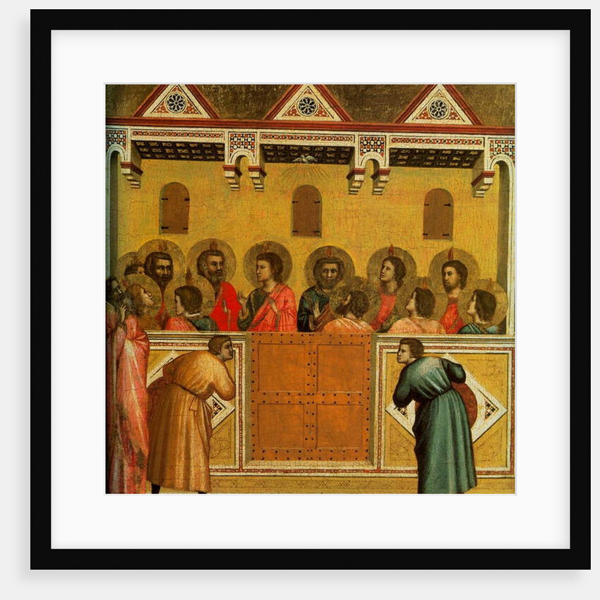 Pentecost, c.1310-18 by Giotto di Bondone (and workshop)