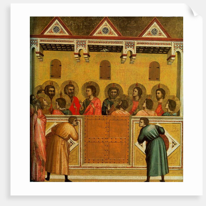 Pentecost, c.1310-18 by Giotto di Bondone (and workshop)