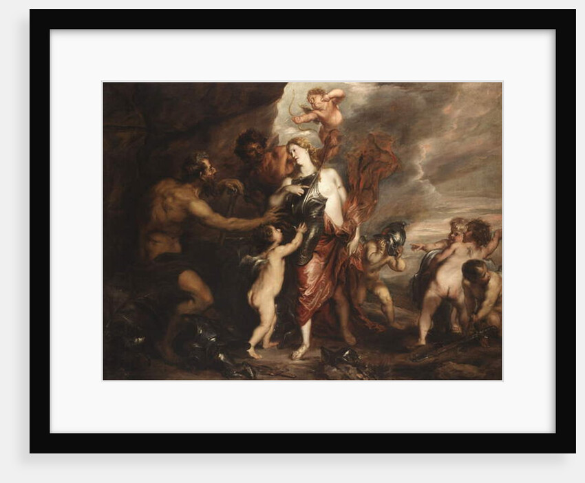 Venus at the Forge of Vulcan, also known as “Thetis receives the Arms of Achilles” by Anthony van Dyck