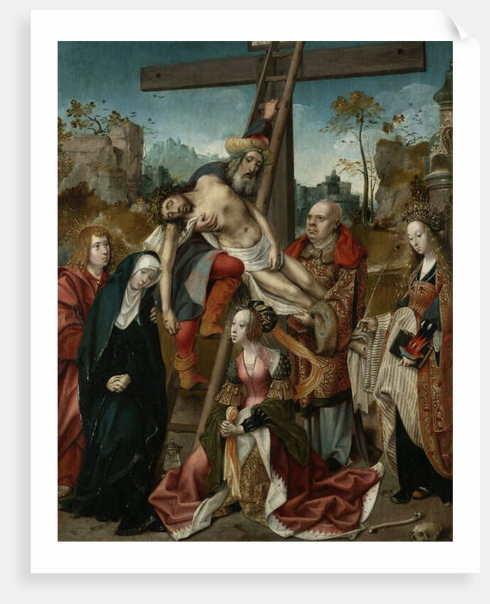 The Deposition, c.1510–20 by Cornelis Engelbrechtsen