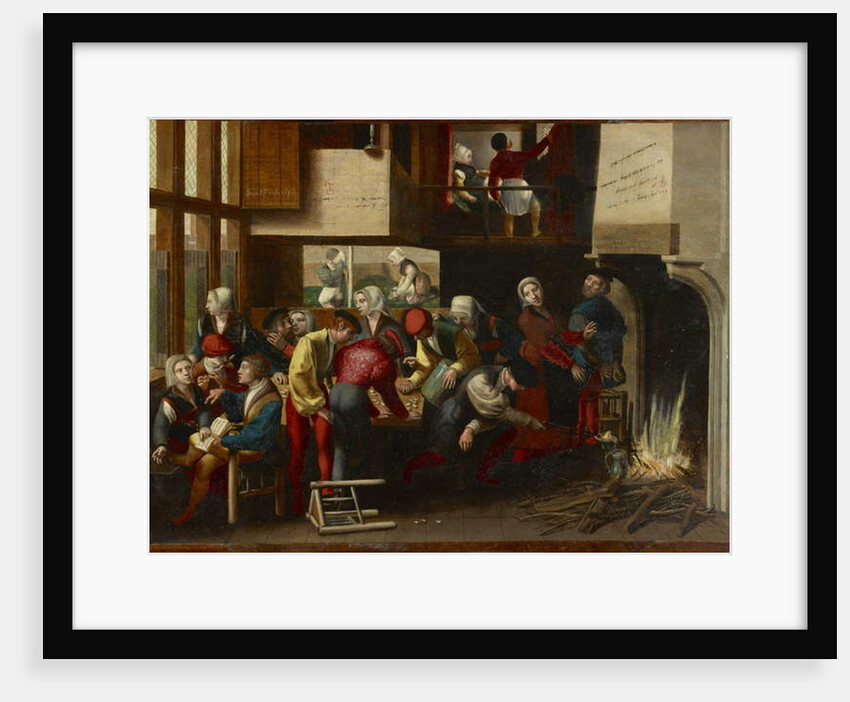 A Brothel Scene, c.1540 by Brunswick Monogrammist