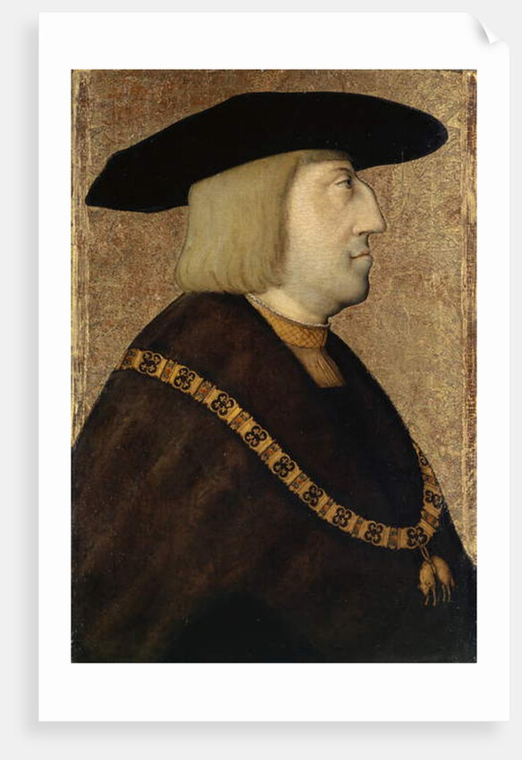 Portrait of Emperor Maximilian I by Master of Messkirch