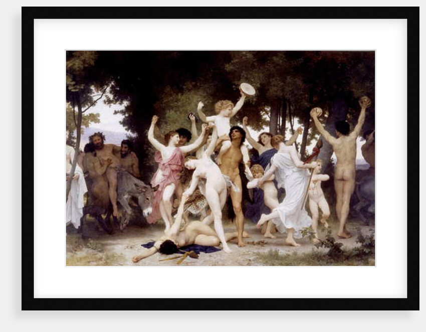 The Youth of Bacchus, 1884 by William-Adolphe Bouguereau