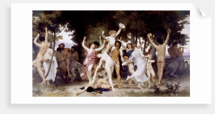 The Youth of Bacchus, 1884 by William-Adolphe Bouguereau