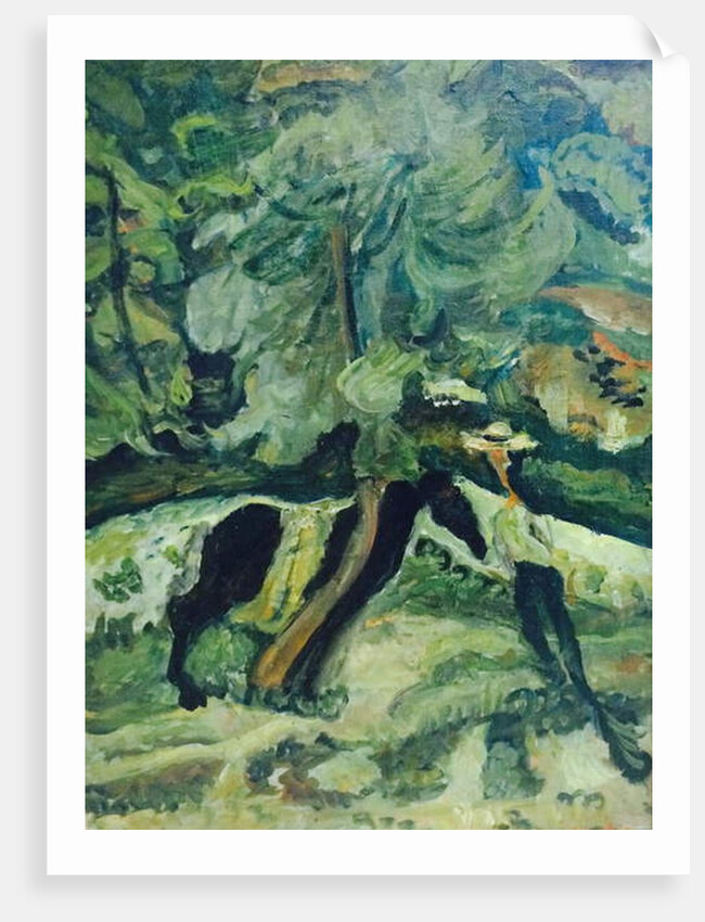 Man with Horse, c.1920 by Chaim Soutine