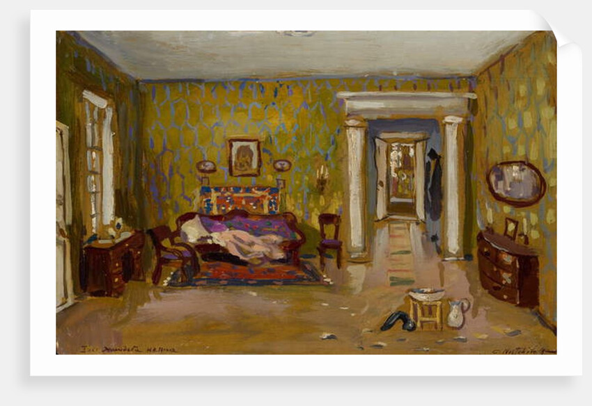 Interior for Nikolai Gogol's Play Marriage, 1944 by Constantin Alexandrovich Westchiloff
