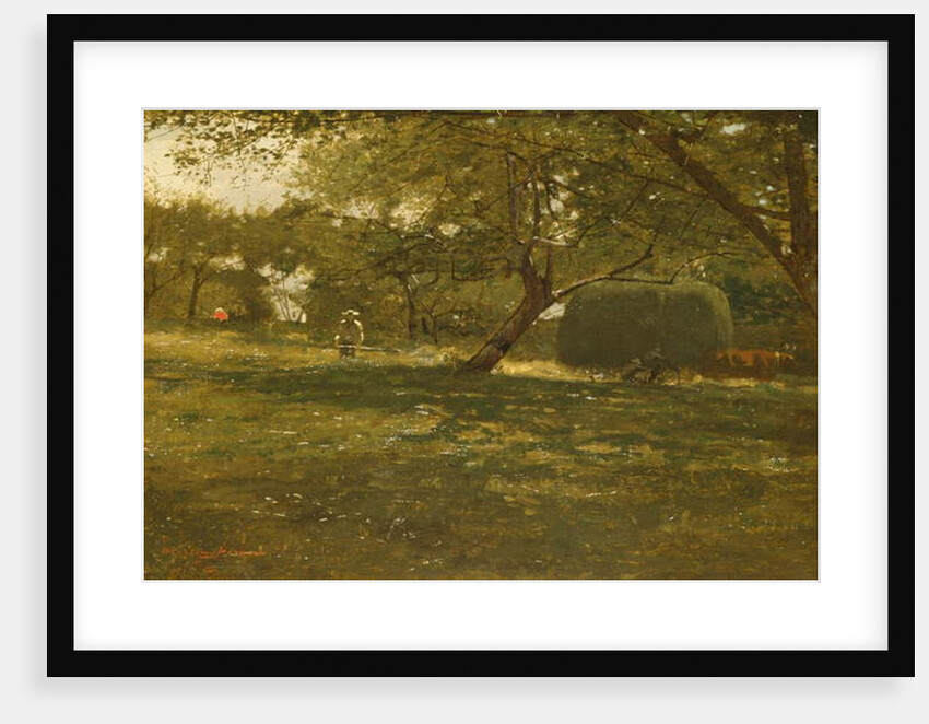 Harvest Scene, c.1873 by Winslow Homer
