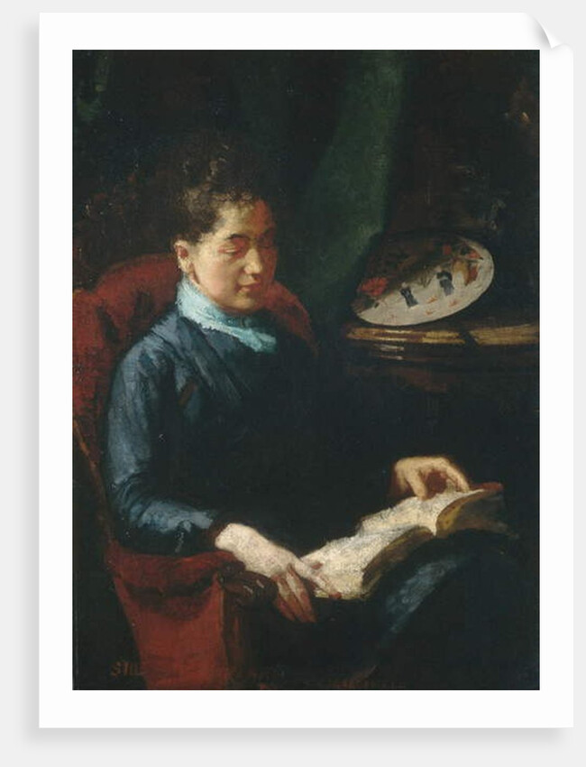 Woman Reading, 1879-84 by Susan Macdowell Eakins